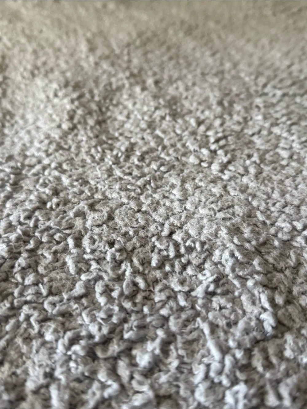 Solid Gray Textured Plush Throw Blanket